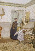 Edouard Vuillard First Steps Germany oil painting artist